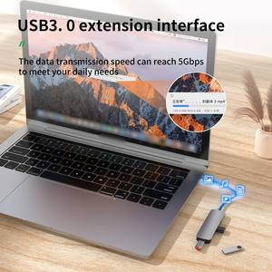 Özelleştirilmiş 4 in 1 USB A USB3.0 USB 2.0 3 USB a Hub - Product Image 2