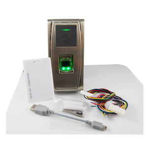 Terminale del lettore di controllo accessi per impronte digitali di rete IP TCP e lettore di accesso alla carta d'identità di presenza di tempo - Product Image 5
