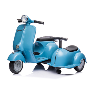 ライセンスVESPA150VL1T2シートキッズ電動自転車6V充電式ライドオンムーターバイクキッズ電動バイク