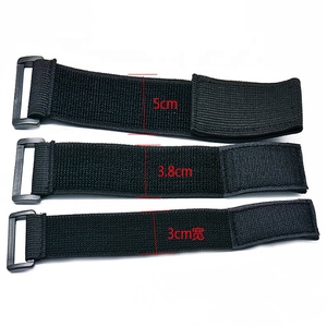 Correas de cincha de gancho elástico, correa de sujeción de banda de gancho y bucle elástico flexible multiusos, correa de almacenamiento súper elástica - Product Image 2