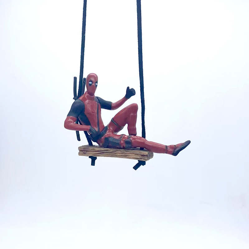 Como colgante de Deadpool