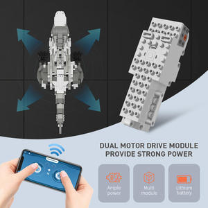 2.4G RC Dinsour elektrische Bauklötze Modell-Spielzeug APP Fernsteuerung Programmierung STEAM Tyrannosaurier Bauklötze Spielzeug-Set - Product Image 5