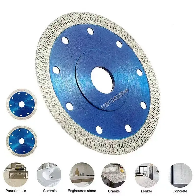 4.5inch 115mm turbo diamond saw blade disco diamantado porcelain tile Diamond Cutting Disc