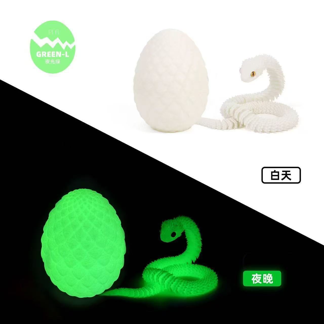 Luminous green-white day-green night