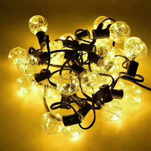 Customizable IP65 Outdoor RGB 5m E27 LED <strong>String</strong> Light PVC Material for Christmas for Courtyard Lawn Decoration - Product Image 1