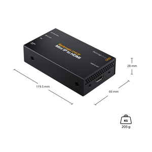 2110 Mini-IP für HDMI-Video-/Audio konverter Unterstützt HD und Ultra HD mit bis zu 2160 p60 DTS-Funktion Hochwertiger 5-V-Kunststoffeingang - Product Image 2
