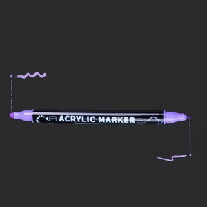 Giữ Nụ Cười 60 Màu Sắc Đôi Đầu Vòng Toe Tip Sơn Nghệ Thuật Dot Mực Acrylic Sơn Đánh Dấu Bút Bộ Quà Tặng - Product Image 6