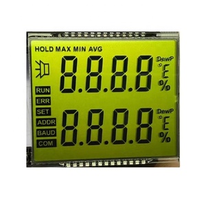 Pantalla Lcd de alta calidad STN, Pantalla Lcd transflectiva de 3 dígitos y 7 segmentos - Product Image 1