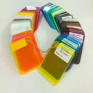 Sampel kartu warna 3mm gratis pengiriman dengan izin pabean pembeli beruang biaya lain layanan pemrosesan dipotong tersedia - Product Image 2