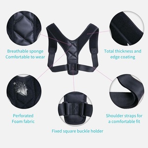 Erkekler kadınlar için özel Logo ayarlanabilir görünmez iç çamaşırı arka destek braketi duruş düzeltici - Product Image 3
