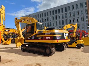 Yüksek kaliteli kedi 320B ekskavatör 20 Ton orijinal inşaat makineleri için yüksek darbe iş için kullanılan tırtıl