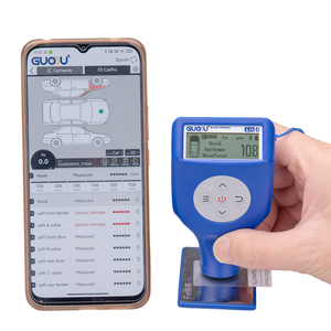GUOOU GC8102 portatile ABS rivestimento in plastica misuratore spessore misuratore <span class=keywords><strong>auto</strong></span> Tester per la misurazione danni <span class=keywords><strong>auto</strong></span> batteria - Product Image 4
