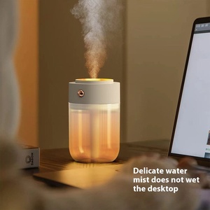 Humidificador USB portátil de 5L para el hogar con luz nocturna, aire creativo, escritorio, coche, oficina, tallado, función de aromaterapia, enchufe, fuente de alimentación - Product Image 3