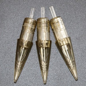 Agulha de tatuagem descartável esterilizada, cartucho de agulhas de maquiagem permanente pontas para sobrancelha lábio agulha clique fácil - Product Image 5