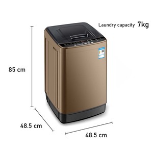All-in-One 7 kg <strong>10</strong> kg Fully Automatic Smart Household Washing Machine Electric <strong>Top</strong>-Load Washer/<strong>Dryer</strong> with Plastic Cover - Product Image 2