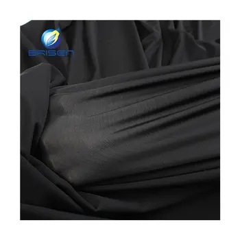 Tissu extensible élastique imperméable tissé en polyester 84 nylon 16 microfibres pour vêtement respirant holographique