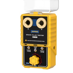 <strong>Fast</strong> Delivery Spark <strong>Tester</strong> AUTOOL SPT101 Car Spark Plug <strong>Tester</strong> with Auto Adjustable Double Hole Detector Ignition Plug Analyzer - Product Image 2