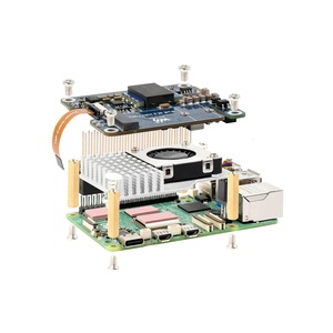 Raspberry Pi 5 scheda di espansione PCIe a M.2 con supporto PoE protocollo NVMe M.2 interfaccia Hard disk POE M.2 HAT +(C) - Product Image 6