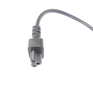 Ab güç adaptörü kablosu, avrupa 2pin erkek fiş IEC 320 C5 mickey adaptör kablosu dizüstü güç kaynağı - Product Image 4