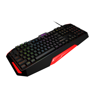 AIKUN Wired Full Size Membrane Gaming <strong>Keyboard</strong>-Rubber Switch-3 Color Adjustable Dynamic Backlight-Multimedia Function - Product Image 5