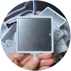 68x68mm 6leds Outdoor Waterproof IP67 Pixel RGB RGBIC Digital Magic <strong>Programming</strong> IP68 DC24V Led Module for Light Box