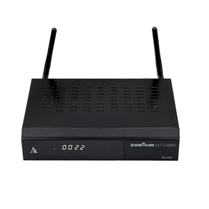 ZGEMMA H17COMBO Receptor de TV Satélite de Modo Dual con DVB S2X + DVB T2/C Equipado con Sistema Operativo Enigma2 Linux.