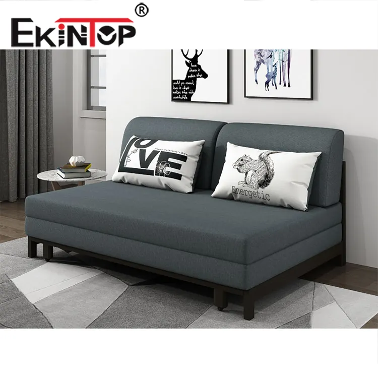 Ekintop di vendita calda di lusso futon divano letto pieghevole 2 posti divano letto