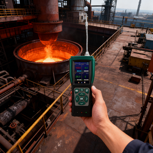 جهاز محمول لتحليل غاز ثاني أكسيد الكربون من خط إنتاج المصنع، جهاز كشف <span class=keywords><strong>NDIR</strong></span> للتحكم في البيئة - Product Image 1