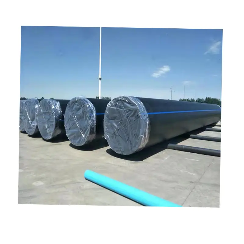 Tubería de drenaje de hdpe, tubos de polietileno hdpe sdr 11 de 1000mm