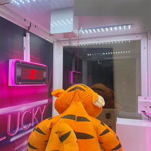 Funspace 10-Thứ Hai Thách Thức Kỹ Năng Arcade Giải Thưởng Búp Bê Máy Bán Hàng Tự Động Đồng Tiền Hoạt Động Tiếng Anh Ngôn Ngữ Thép Không Gỉ Sắt - Product Image 4