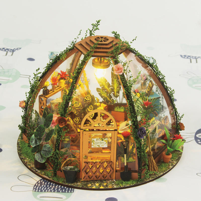 Starry sky flower house-upgraded model-english version