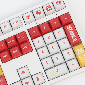 高品質104108キーフルセットDye-subPBTキーキャップ税関デザインOEM Cherry XDA profile for gaming keyboards box package - Product Image 3