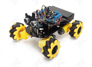 Intelligentes 360-Grad-Rotations-Autoprogrammierungsroboter-Kit Kompatibel mit Arduino Ino Mecanum-Rädern für Education Maker Boards