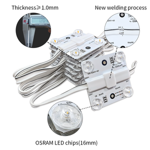 แผงวงจรไฟ LED แบบดิจิทัลชุด3000K 4000K 5000K ไฟ LED โมดูล120 lm/w แบบฉีด - Product Image 3