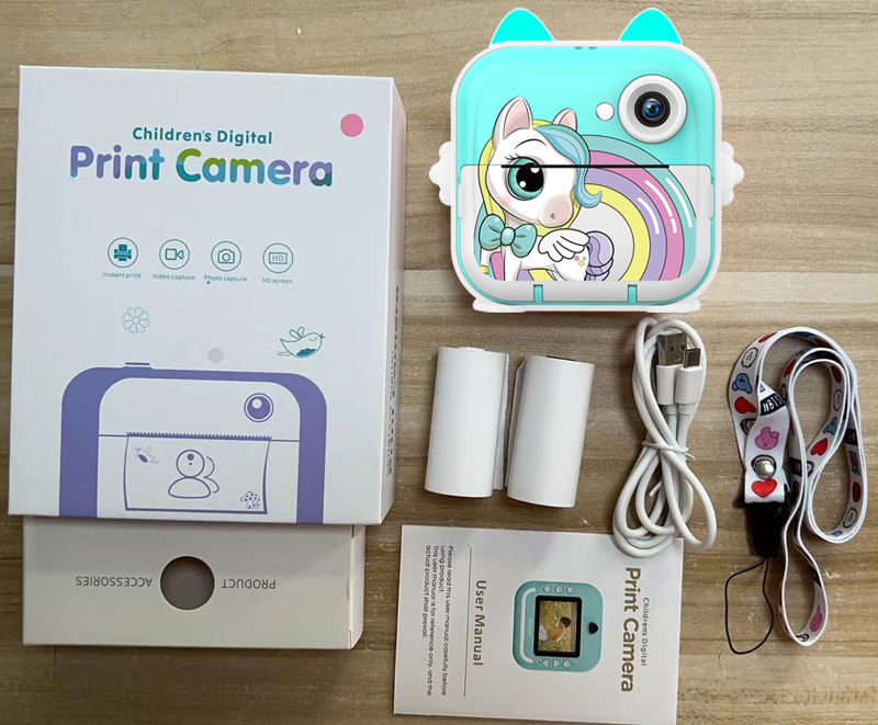 Cámara de unicornio verde (con aplicación)