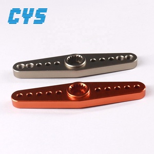 Tam Metal RC parçaları direksiyon JR alüminyum 17T Spline diş Servo kol düz tip radyo kontrol Servo - Product Image 2