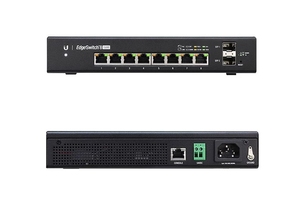 ES-8-150W kenar anahtarı 8 PoE portu, 2 SFP portu UBNT ağ yönetilen PoE + SFP ile Gigabit anahtarı - Product Image 3