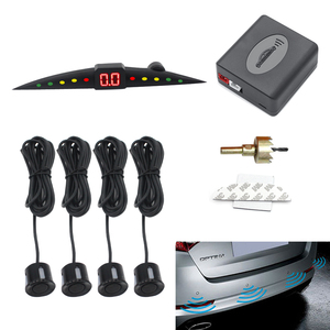 GAYINTT-Sensor de estacionamiento automático para coche, dispositivo con 4 sensores, sistema de detección de Radar de respaldo inverso con pantalla LED - Product Image 2