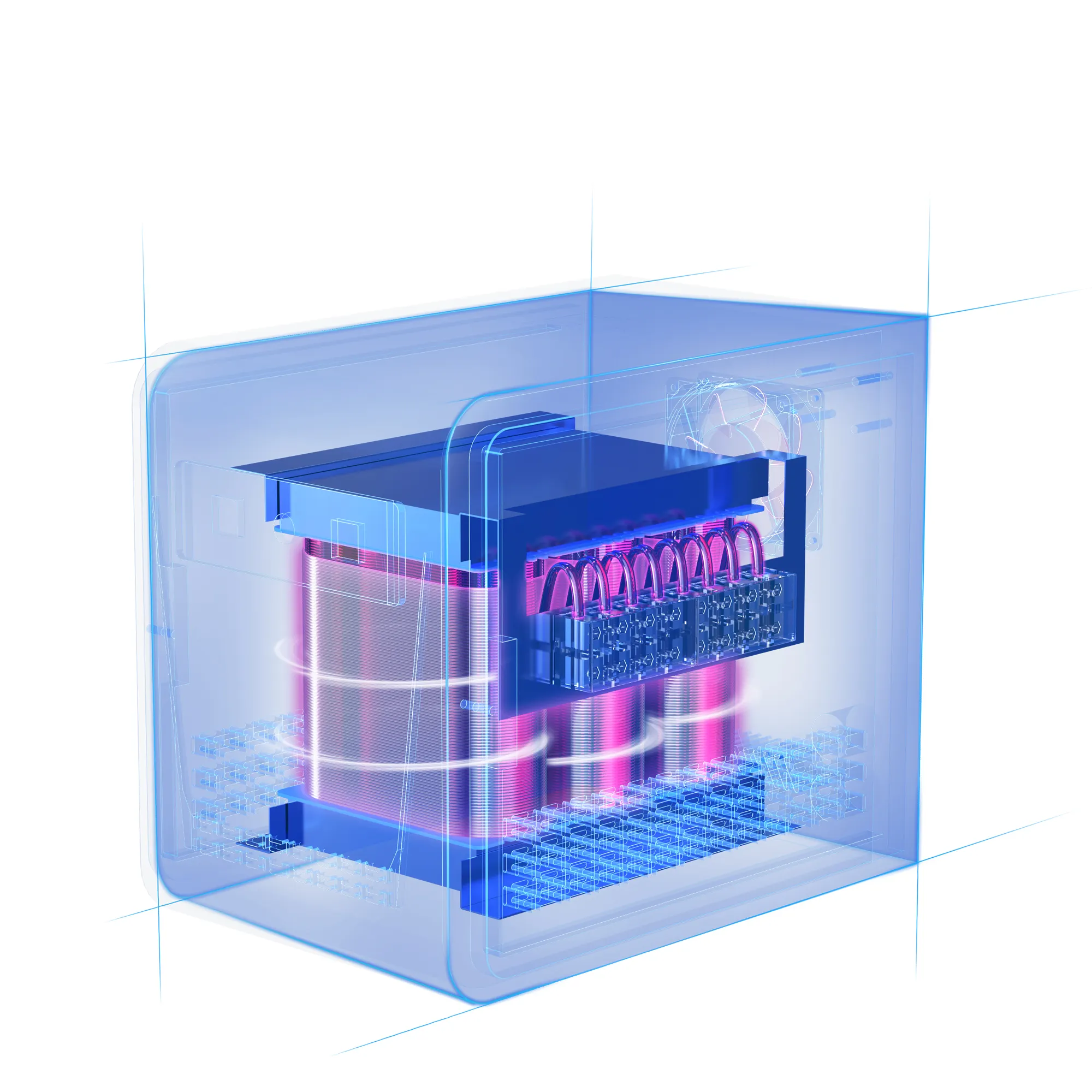 200V 208V 380V 400V available imported equipment 15kVA dry three-phase isolation transformer price