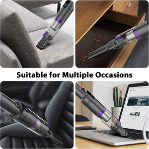 H2 Mini akülü taşınabilir masaüstü elektrikli süpürge el siklon ev & RV kuru fonksiyonu için pil güç kaynağı - Product Image 5