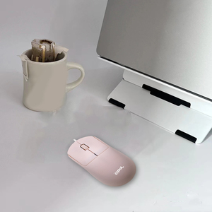 USB-Schnitts telle Optische Mini-Maus 2,4 GHz Drahtlose LED Hintergrund beleuchtung Silent Business Desktop Mouse Office Promotion Geschenk Lager - Product Image 2