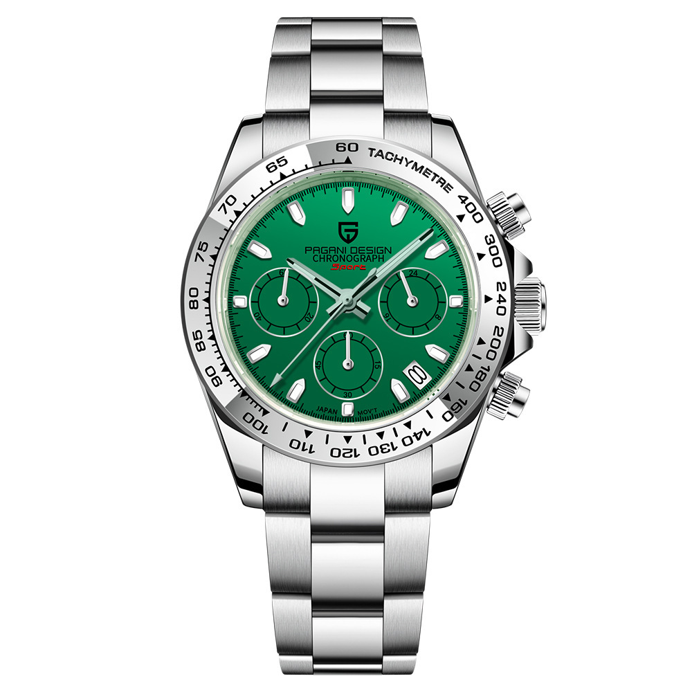 Bande d'acier verte