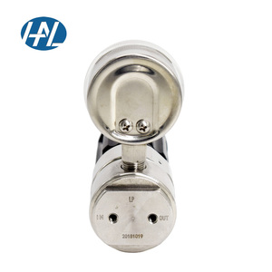 Stainless Steel <strong>Nitrogen</strong> Laboratory Gas Pressure <strong>Regulator</strong> Pneumatic Back Pressure Valve for General Use