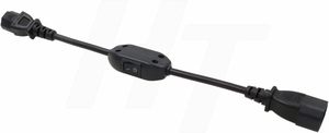 IEC320 C13 C14 Power Supply Cable Cord with Switch on Off for Guitar Pedalboard UPS Monitor <strong>Computer</strong>, 125V/10A 250V/6A 35cm - Product Image 5
