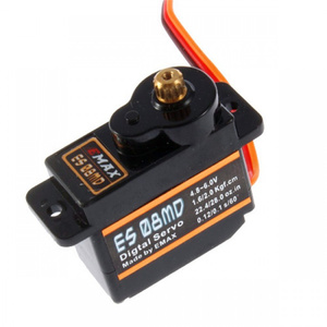 EMAX ES08MD Metal dişli dijital Servo 12g 1.6/2kg.cm yüksek hızlı RC Model uçak helikopter yedek parçaları - Product Image 5