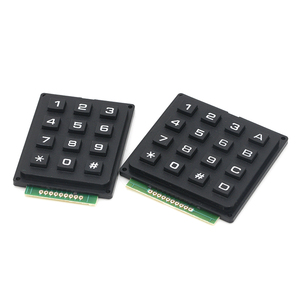 12 16 anahtar 4*4 4*3 membran anahtarı tuş takımı 4x4 4x3 matris dizi matris klavye membran anahtarı arduino için tuş takımı
