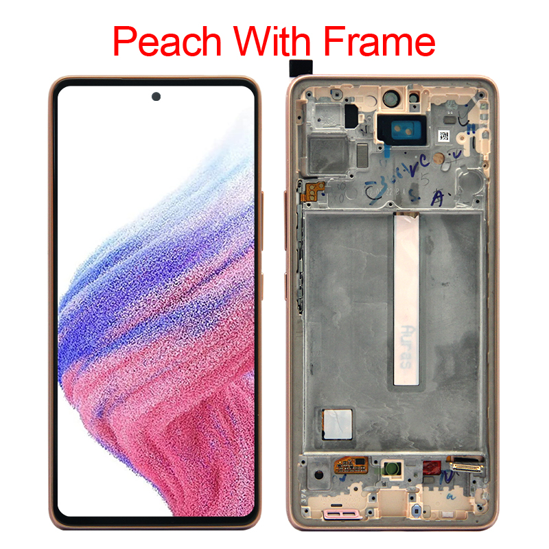 Peach With Frame