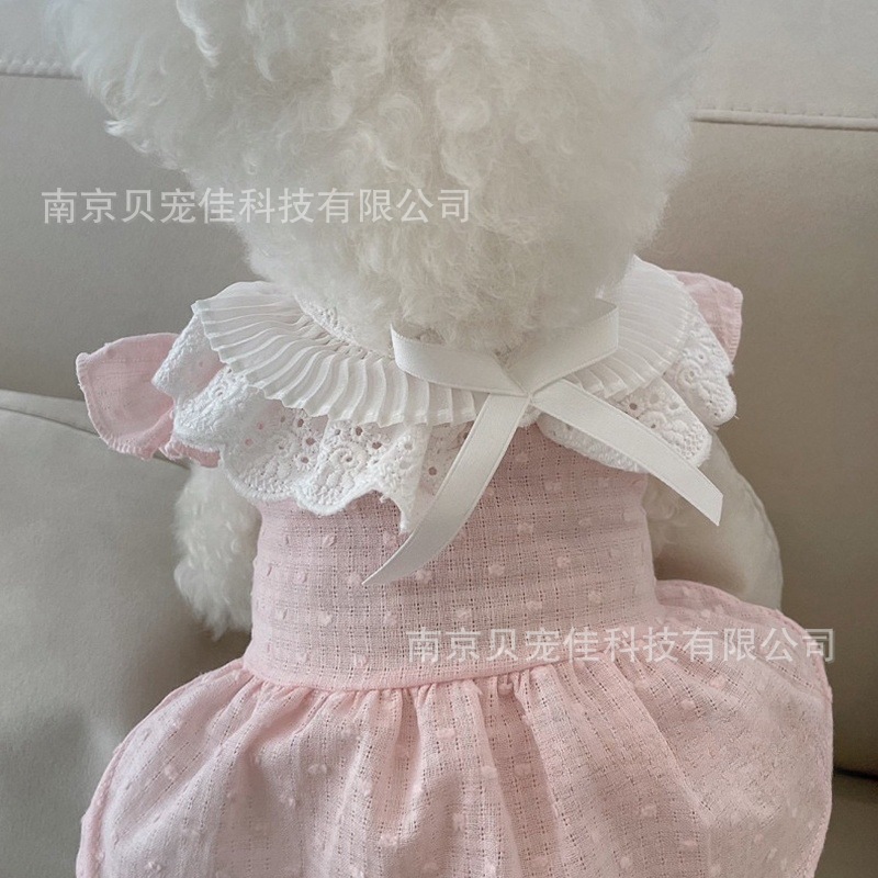 Vestido de princesa rosa
