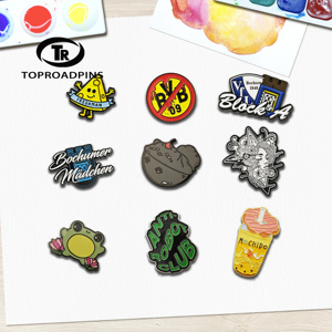 Personalised Custom Color Good Quality Various Style Funny China Factory Pink Enamel Pins <strong>Bulk</strong> - Product Image 5