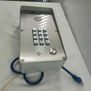 KNZD-43A Voip IP Intercom metallo originale prodotto OEM citofono porta telefono cancello controllo accessi tastiera telefoni parcheggio - Product Image 5